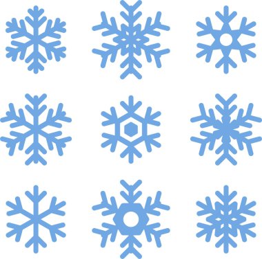 Kar taneleri vektörü kümesi