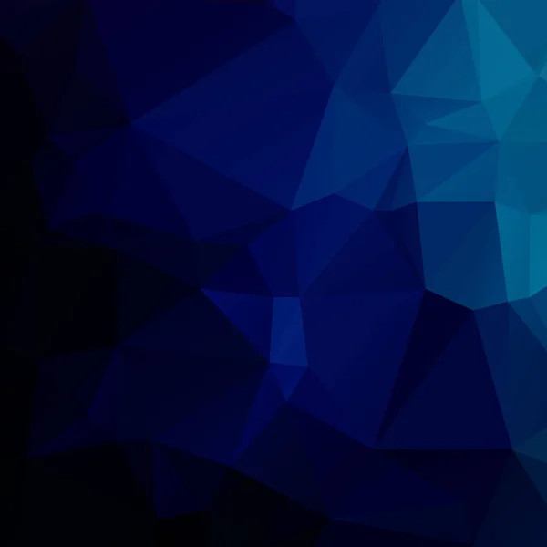 Abstrakte Dunkelblaue Polygon Textur Hintergrund — Stockvektor