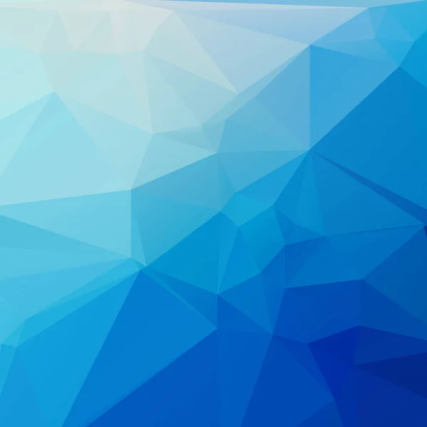 Abstrakte Blaue Polygon Textur Hintergrund — Stockvektor