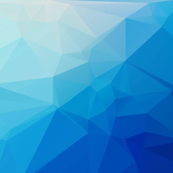 Abstrato Azul Polígono Textura Fundo — Vetor de Stock
