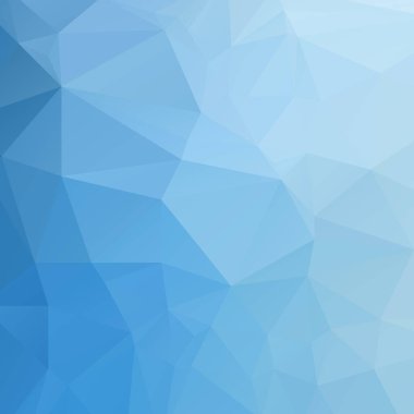 soyut mavi çokgen doku arka plan