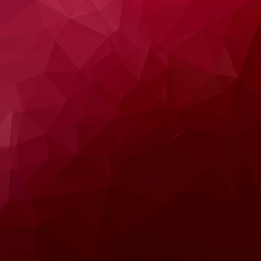 Soyut kırmızı çokgen doku arka plan