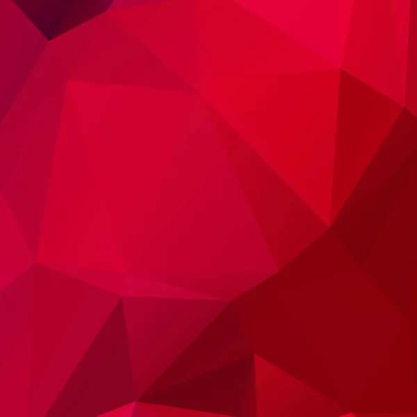 Abstraktní Červená Polygont Textury Pozadí — Stockový vektor
