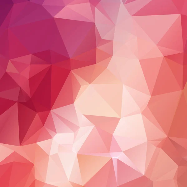 Abstrakt Rosa Polygon Textur Bakgrund — Stock vektor