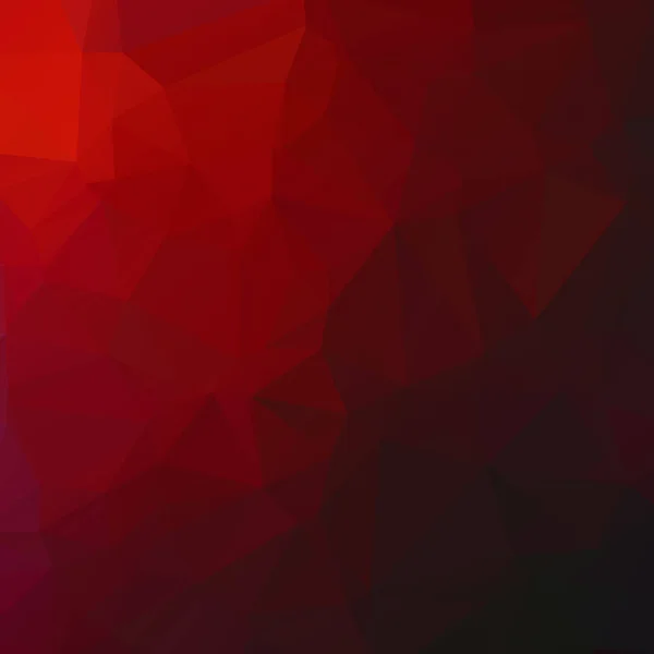 Abstrakte Rote Polygon Textur Hintergrund — Stockvektor