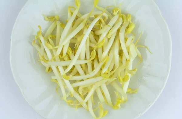 Top view of Bean sprouts — Stock Photo, Image