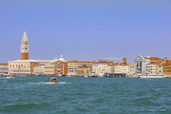 Venedig Italien Från Havet — Stockfoto