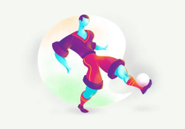 En golcü futbolcu eğitim oturumu sırasında