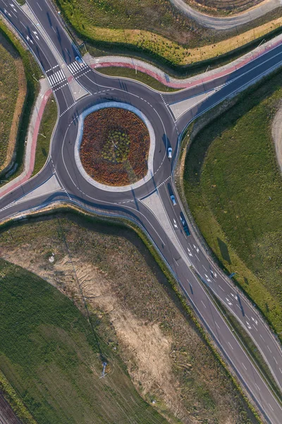 Flygfoto Över Rondellen — Stockfoto