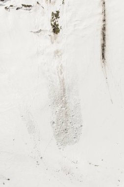 Kış dağ manzara havadan görünümü