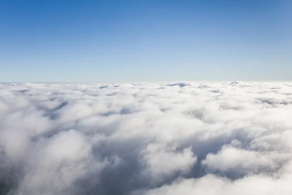 Vanuit Lucht Wolken — Stockfoto