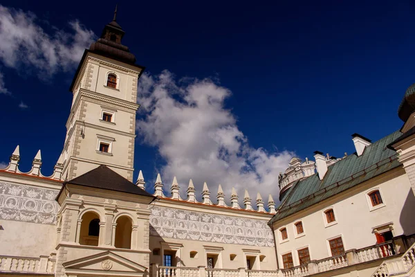 Krasiczyn Polonia Castello Visitato Molti Polacchi Palazzo Krasicki — Foto Stock