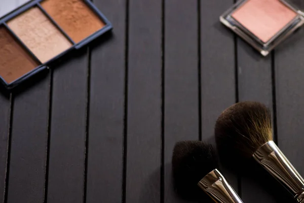 Makeup Brush Face Powder Bronzer Cosmetic Blush Brush — Stock Photo, Image