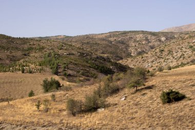 Türkiye 'deki Taurus dağlarına bak