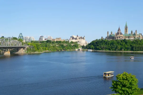 Parliament Hill Verão Ottawa Ontário Canadá — Fotografia de Stock