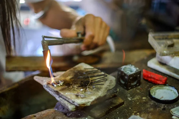 making silver