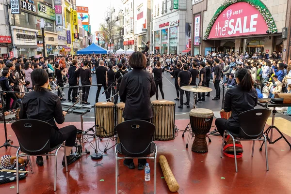 Calle Dongseongno — Foto de Stock