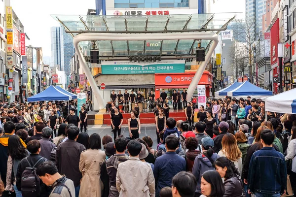 Calle Dongseongno — Foto de Stock