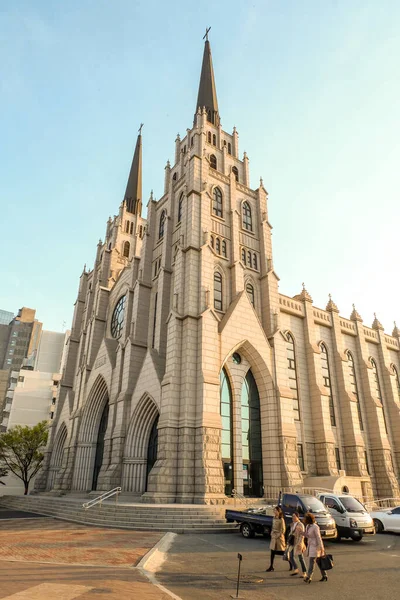 Daegu Corea Del Sur Abril 2019 Iglesia Presbiteriana Daegu Jeil —  Fotos de Stock