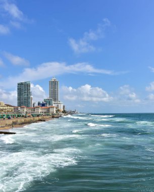 Sri Lanka, Colombo şehir, okyanus