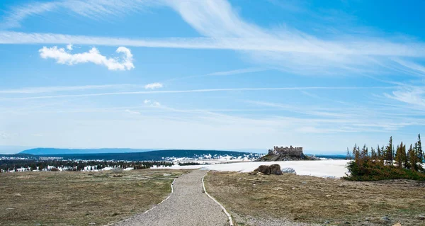 Wyoming karlı Aralık uyanık ilkbahar geç