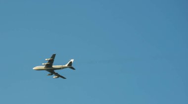 OC-135B Jet from Offett Air Force base Omaha Nebraska USA flying on July 2nd 2018 clipart