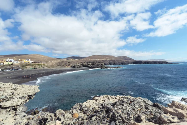 Widok Plaży Ajuy Fuerteventura Hiszpania — Zdjęcie stockowe