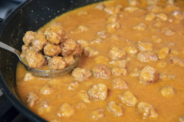 Meatloaf stew prepared to serve — Stock Image Meatloaf Stew Prepared Serve Royalty Free Stock Photos