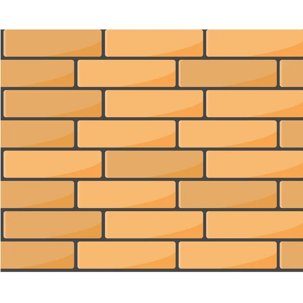 Mur Brique Motif Sans Couture Fond Maçonnerie — Image vectorielle