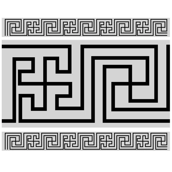 Tibet stil sınır - Budist desen