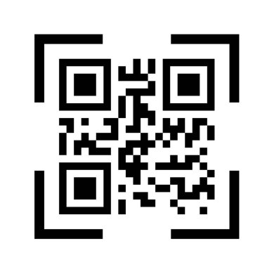 QR kod beyaz arka planda - hızlı yanıt kodu