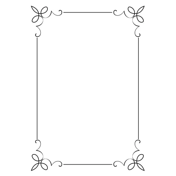 Dekoratif dikey çerçeve ile bukleler