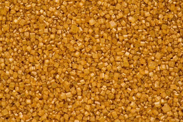 Gold Sugar Crystals — Stock Photo, Image