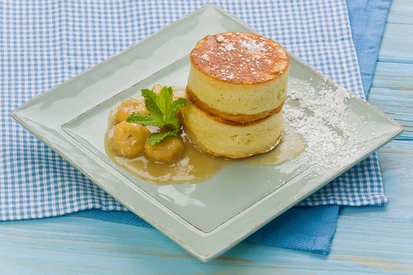 Japanese Style Pancakes — Stock Photo, Image