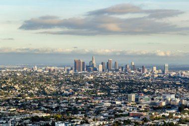 Griffith Gözlemevi, California Los Angeles manzarası