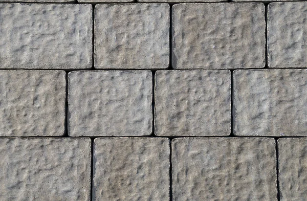 Simple Quick Construction City Pavement Made Cement Paving Stones — Stock Photo, Image