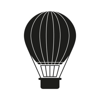 Ballon siyah tatil simgesi