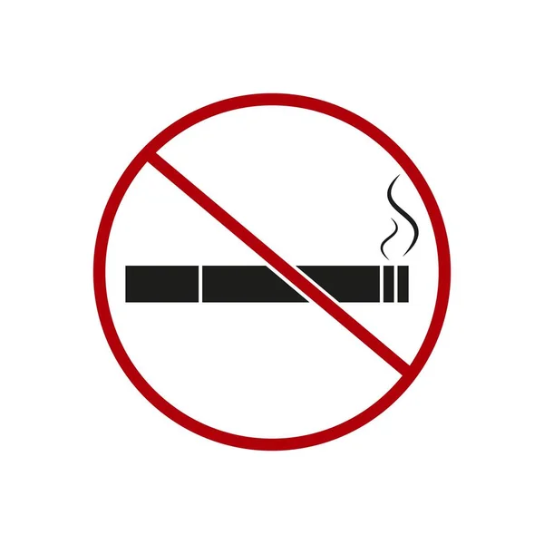 No smoking icon — Stock Vector