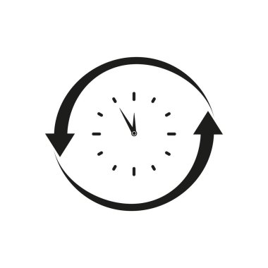 Hiç durmadan simgeler siyah