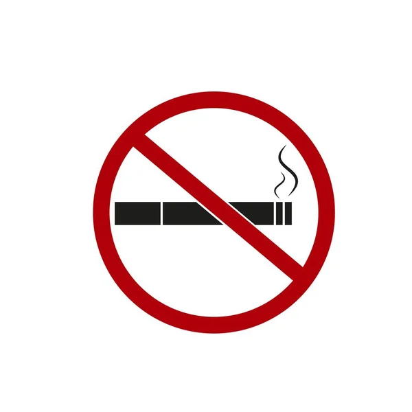 Nichtraucher-Ikonen — Stockvektor
