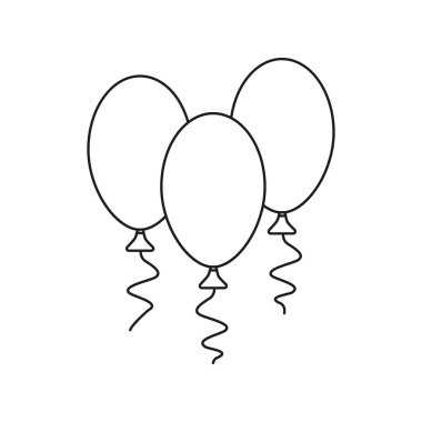 Bir top Doğum günü simgeler