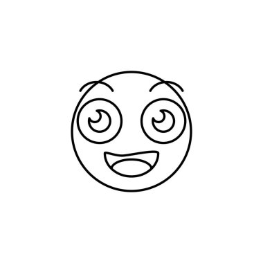 Gülümseme emoji simgesinin