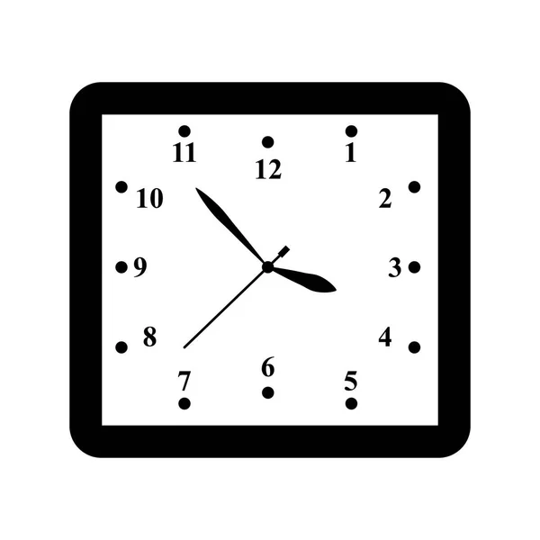 Un icono de reloj en el tiempo de contorno minuto — Archivo Imágenes Vectoriales