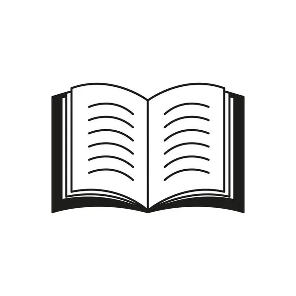 A book icon or a e-book read text — Stock Vector