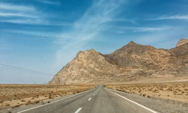 Estrada Nas Montanhas Irão Viajar Carro Para Irão — Fotografia de Stock