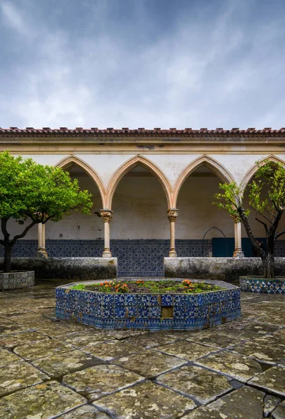Монастырь кладбища, для рыцарского погребения, в монастыре Христа - Томар, Португалия - объект Всемирного наследия ЮНЕСКО Ref: 265 — стоковое фото