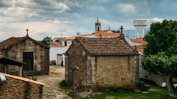 Capilla del Calvario, Belmonte - Portugal, ejemplar del renacimiento gótico del siglo XIX — Foto de Stock