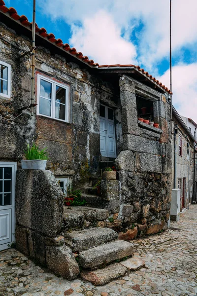 Guarda, Portugals antiguo barrio judío, la Judiaria — Foto de Stock