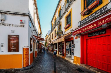 The Jewish Quarter is the best-known part of Cordobas historic center, which was declared a World Heritage Site by UNESCO clipart