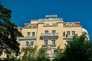 Belle Epoque stili Estoril, İkinci Dünya Savaşı casuslar barındırmak için ünlü Hotel Inglaterra cephe